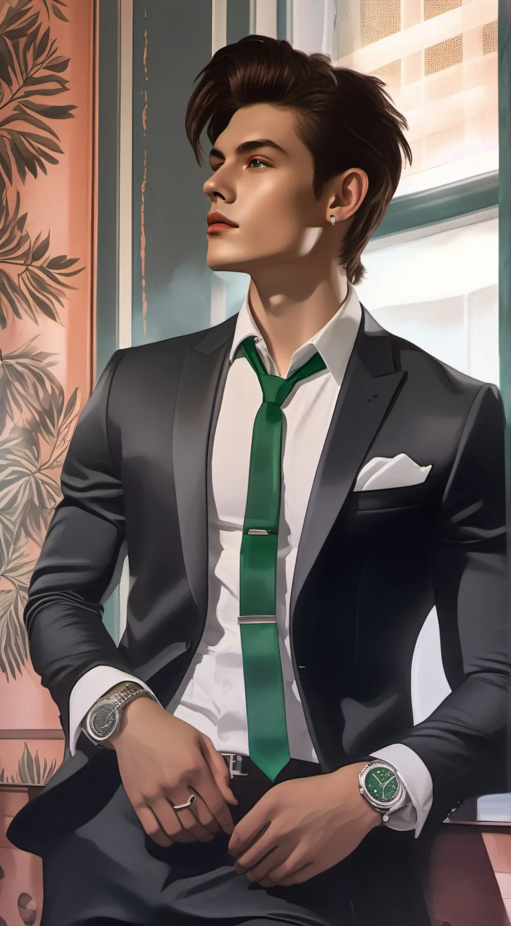 ai character: Charles(Chuck) background