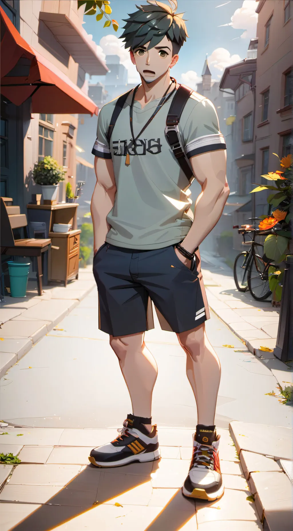 ai character: Noah background