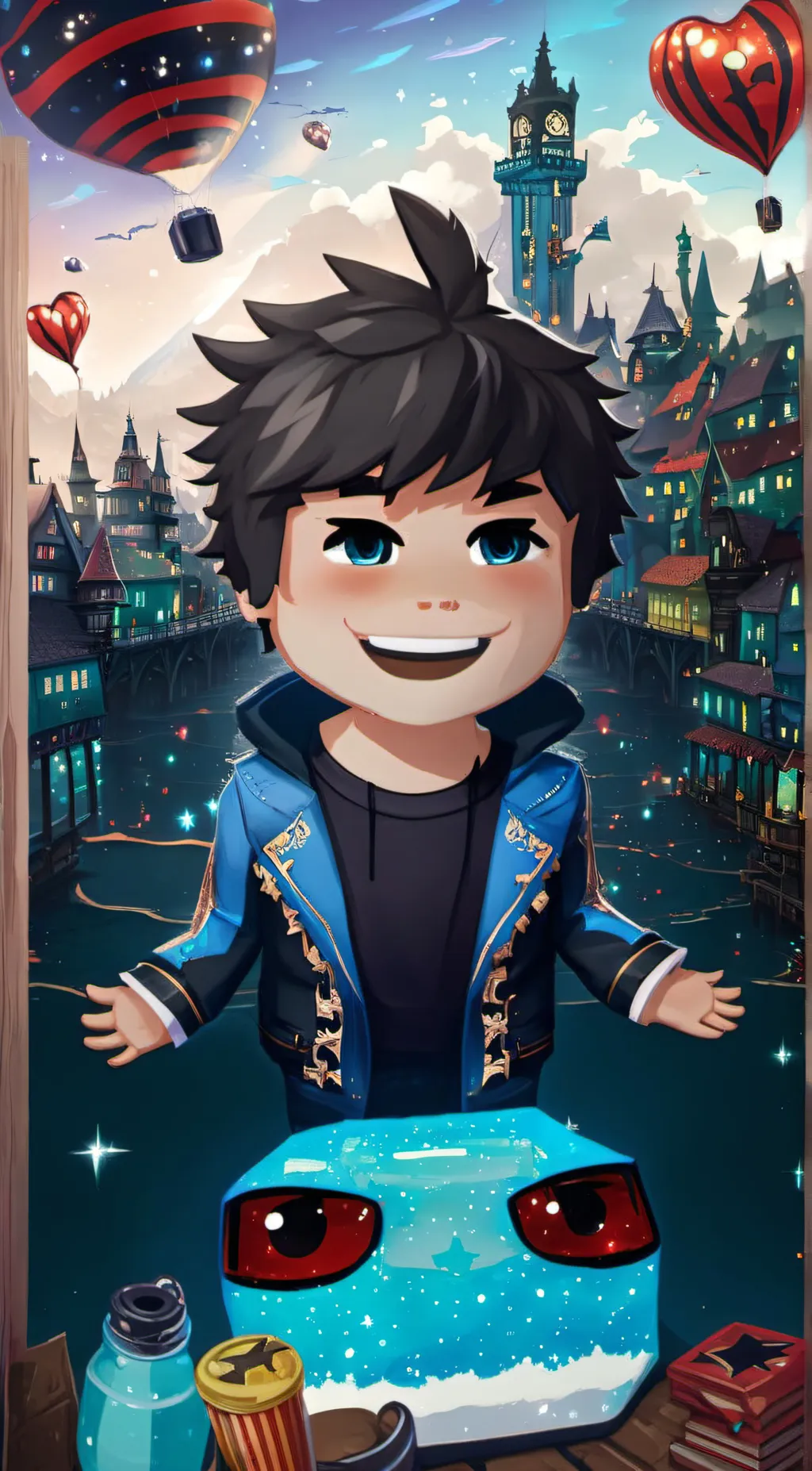 ai character: Alan background