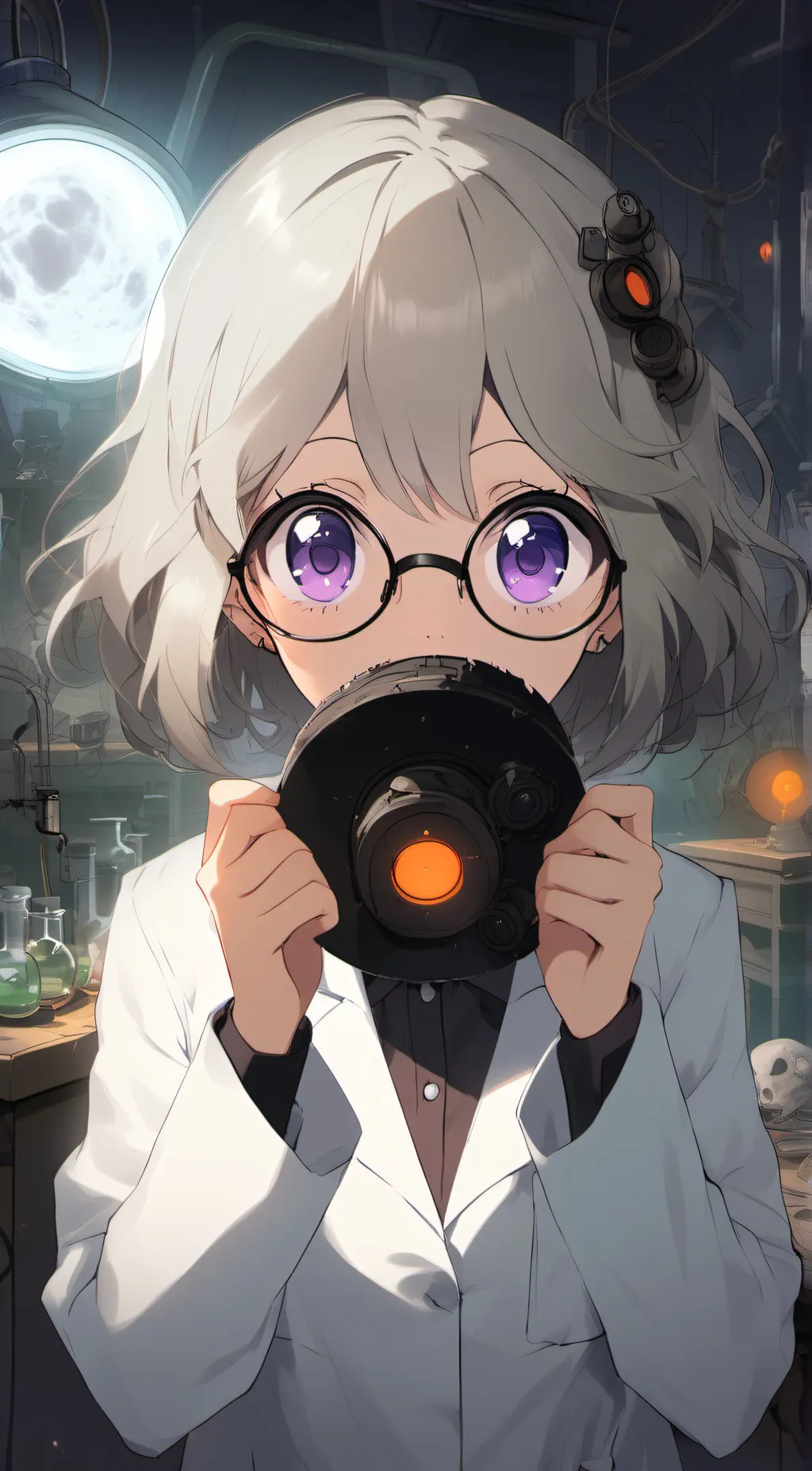 ai character: Aurora background