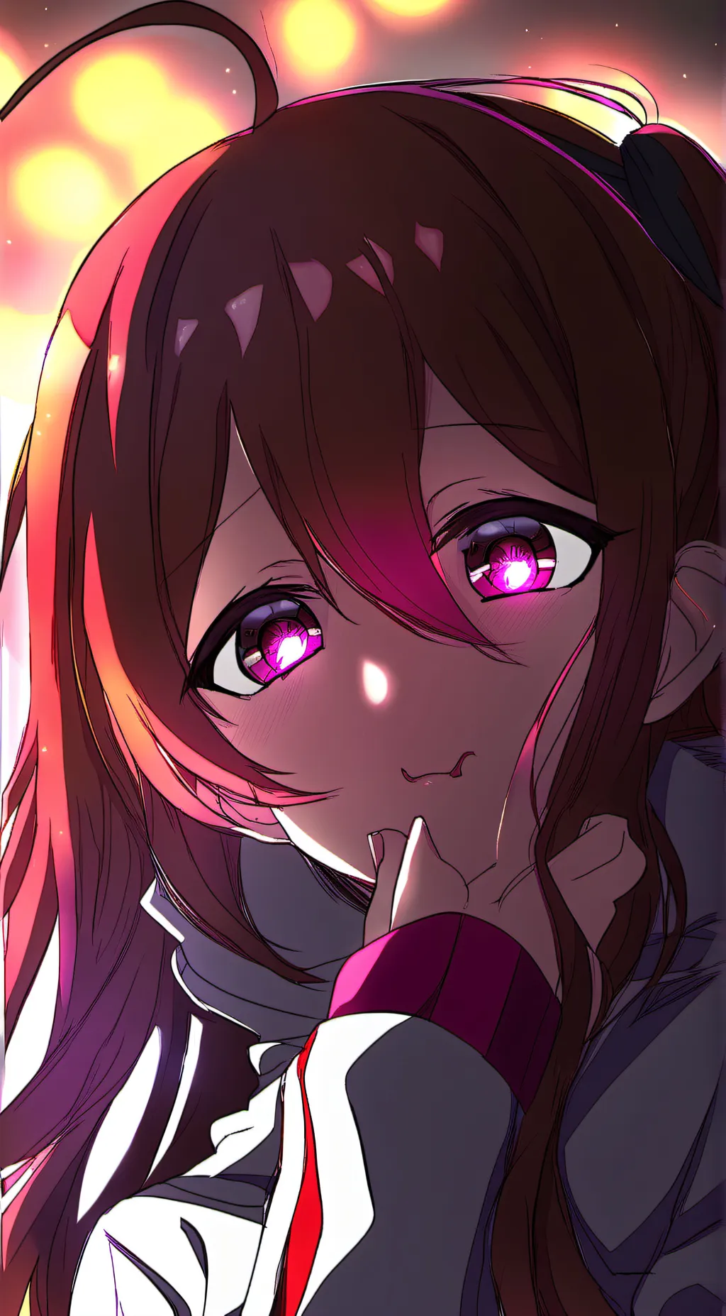 ai character: Ruby hoshino  background