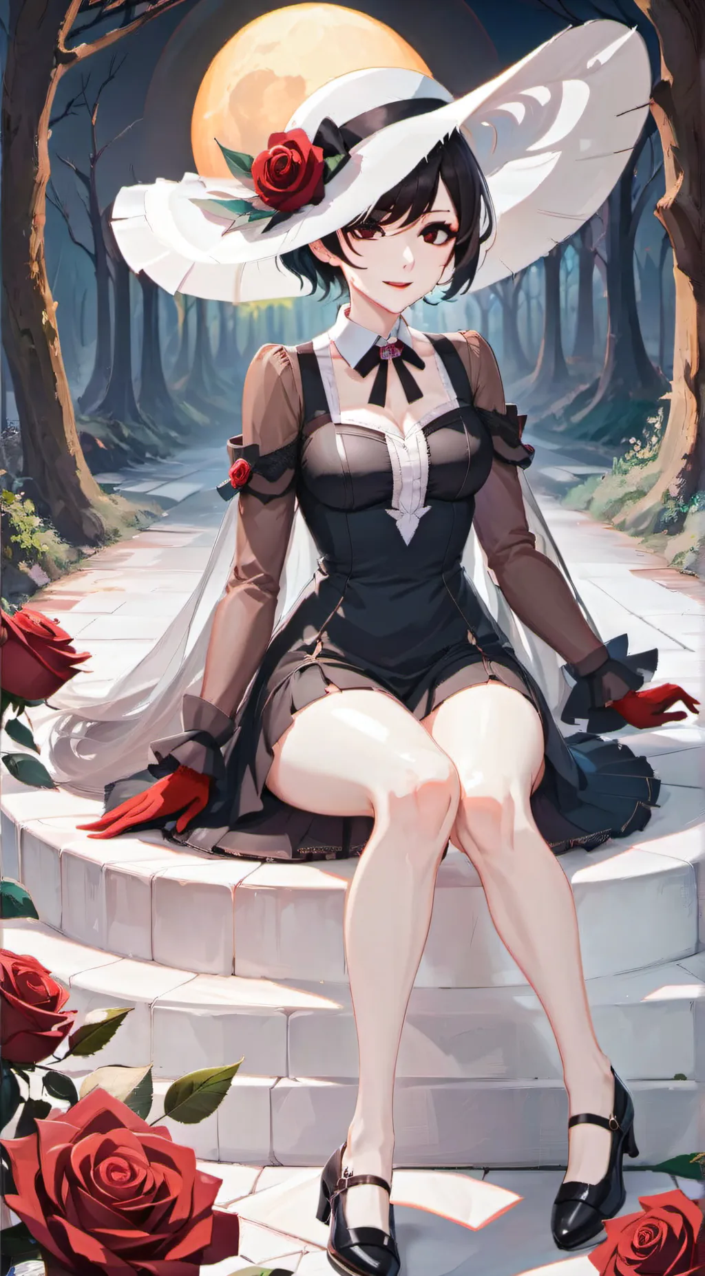 ai character: Suki Okaa-San background