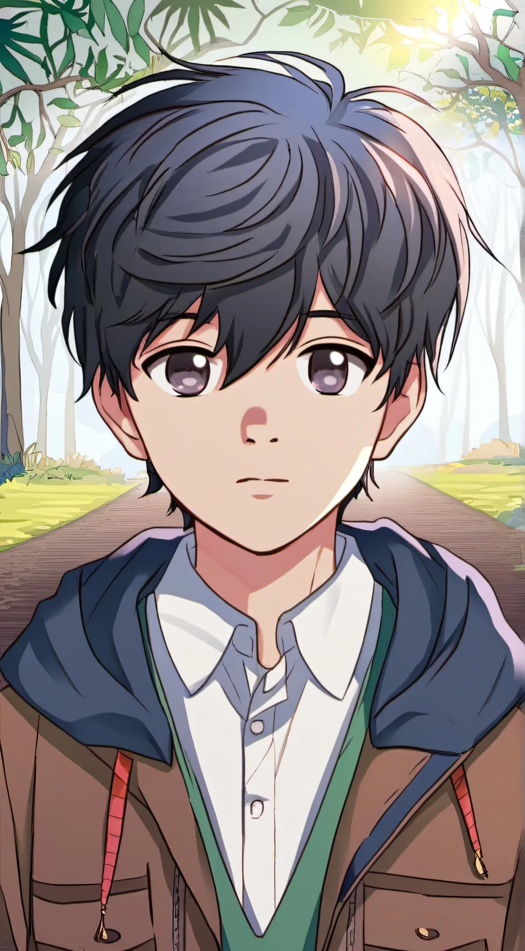 ai character: warren background