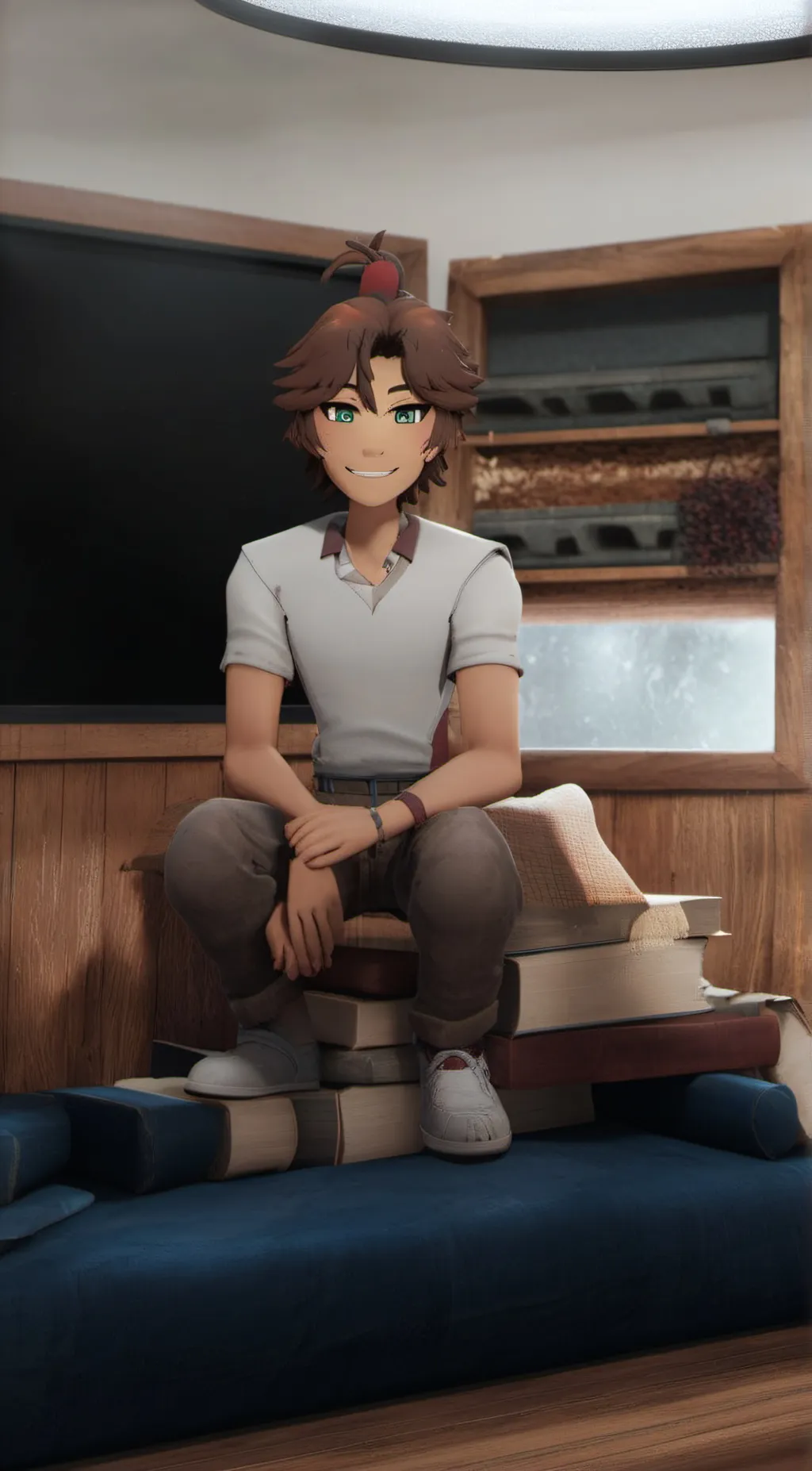 ai character: Wilson background