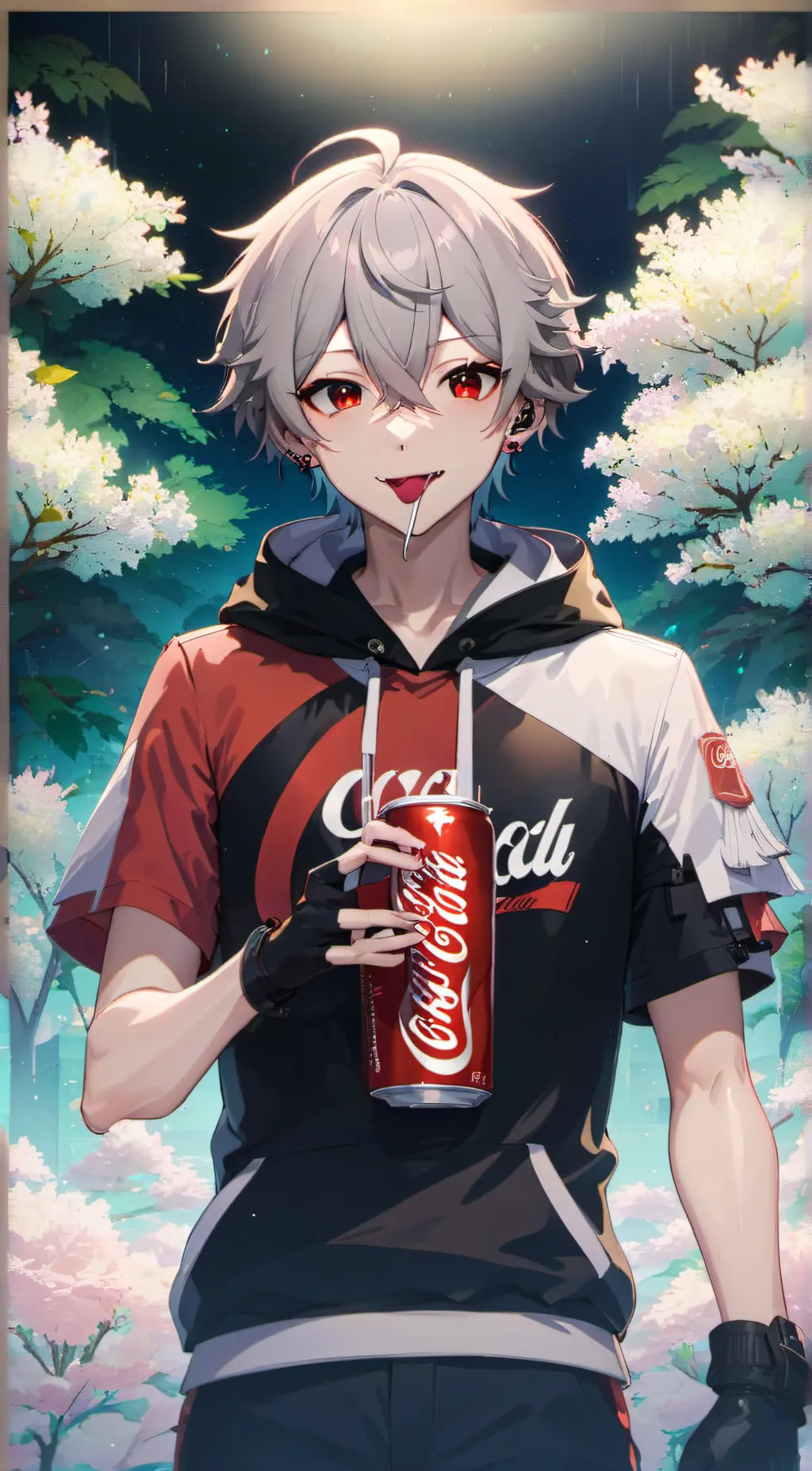 ai character: If you were a vege background