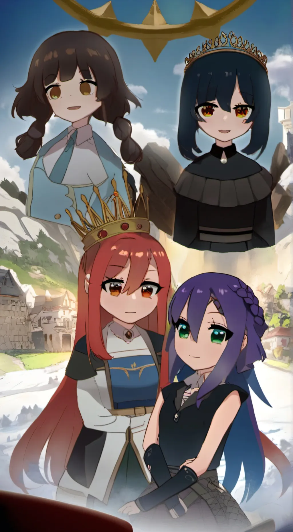 ai character: LegaciSarahAlexJa- background