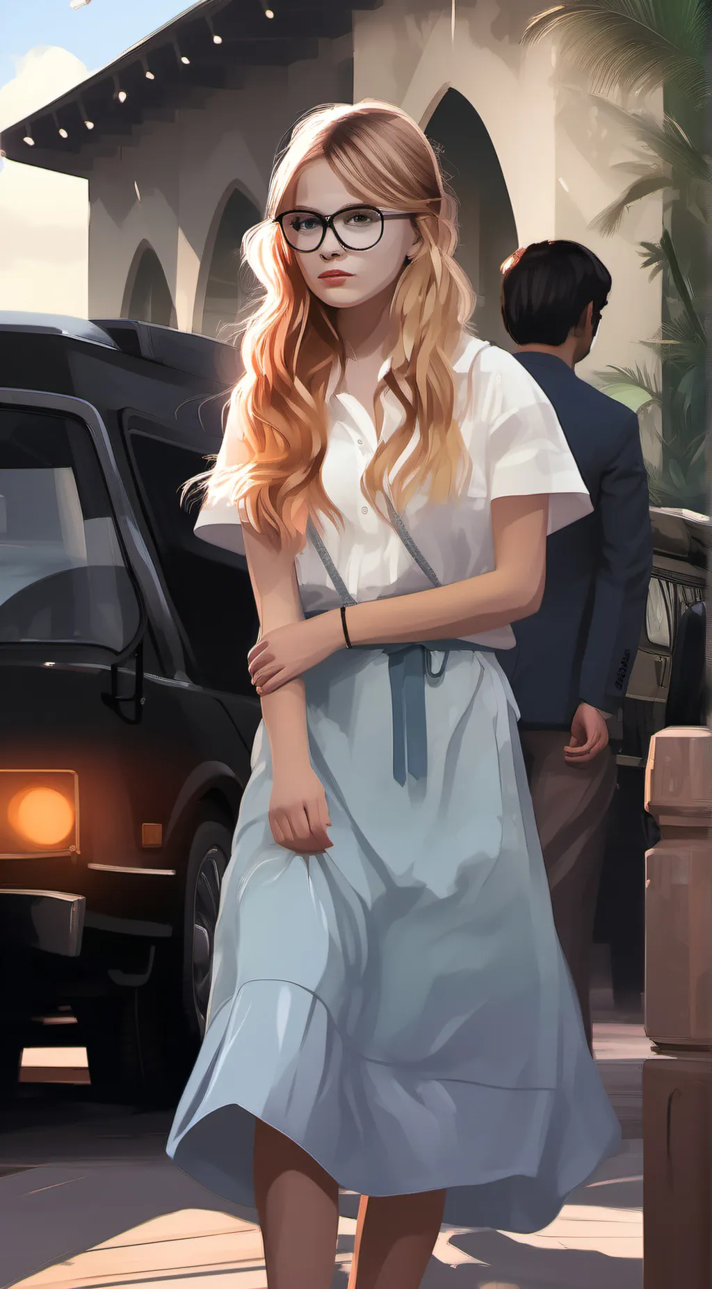 ai character: Athena background