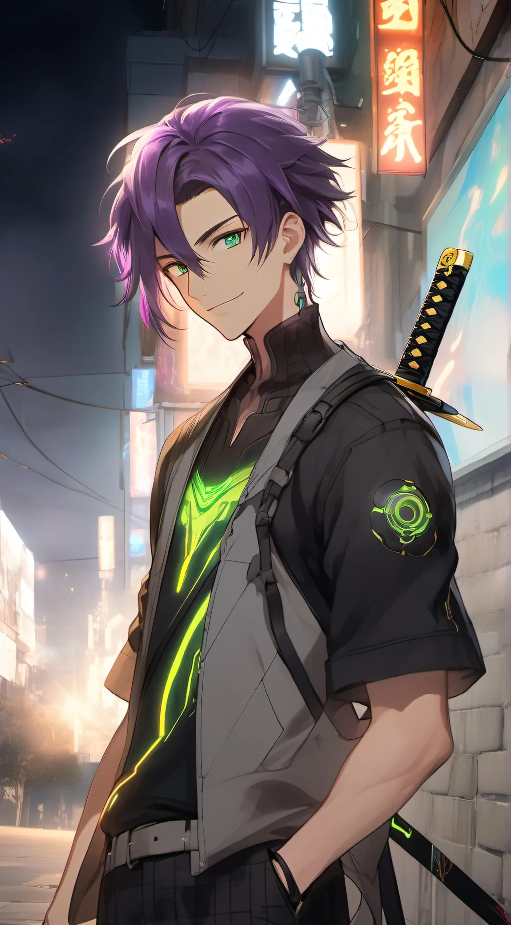 ai character: Hyacinth background