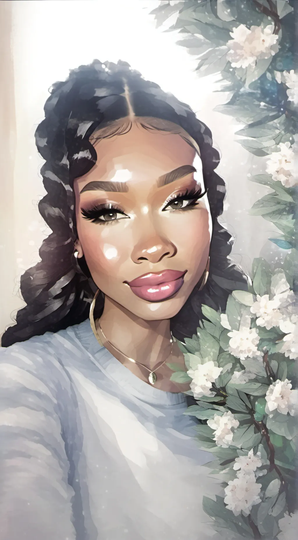 ai character: Sunny background