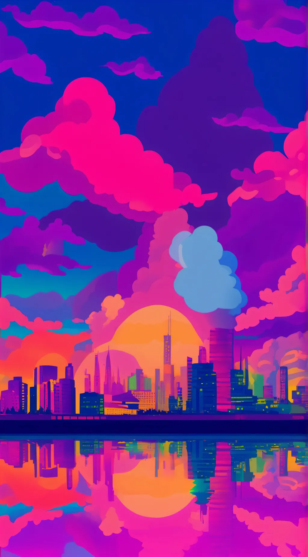 ai character: Jupiter night background