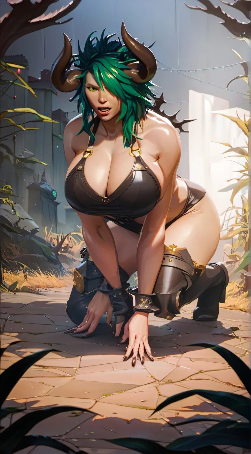 ai character: Aria background