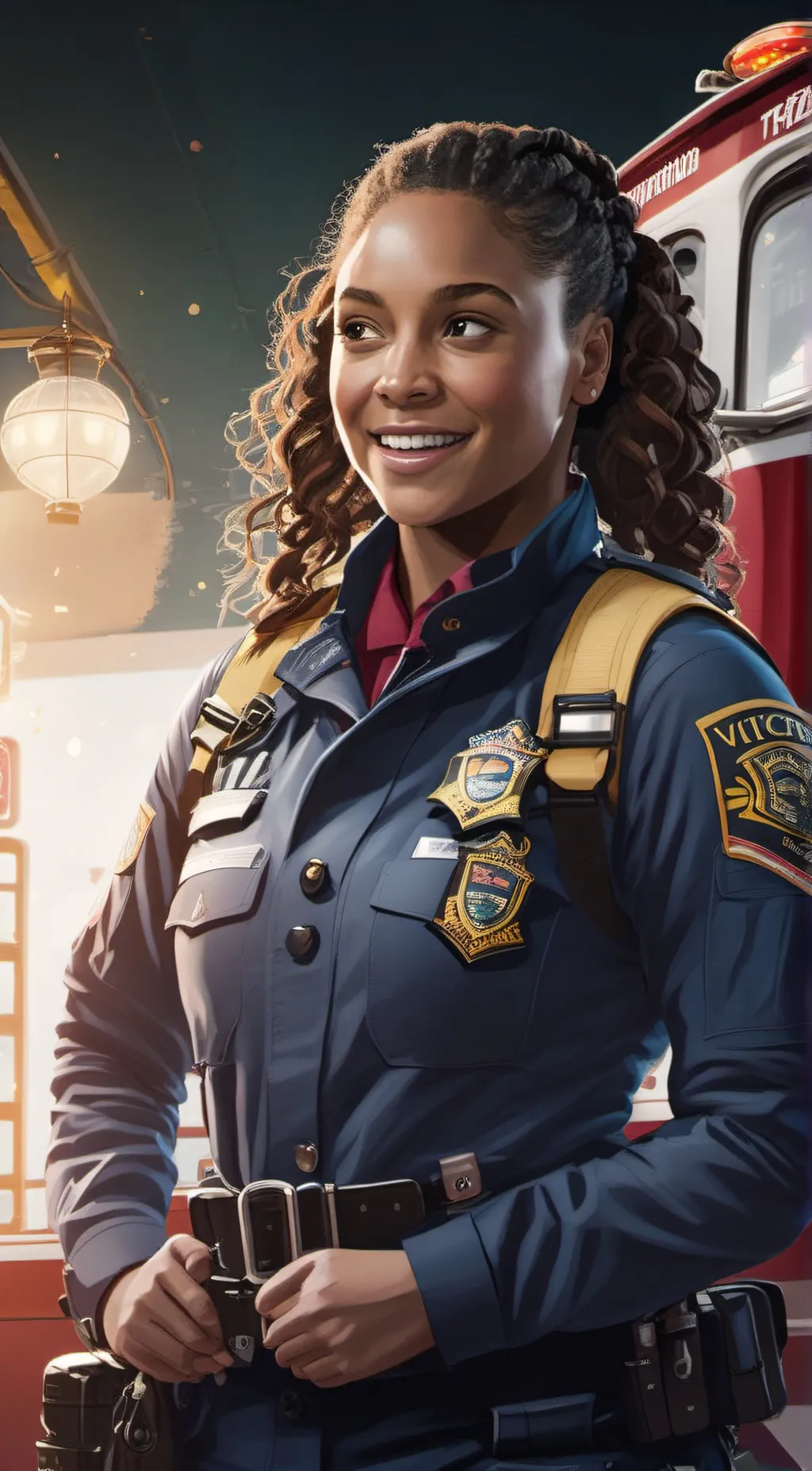 ai character: Victoria hughes background