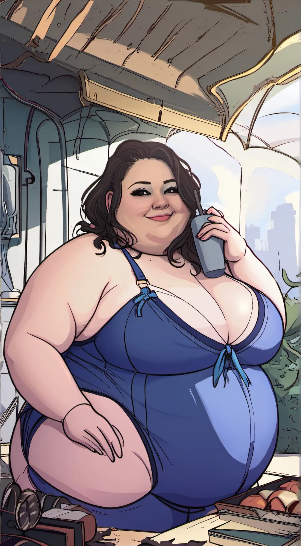 ai character: Lilly  background