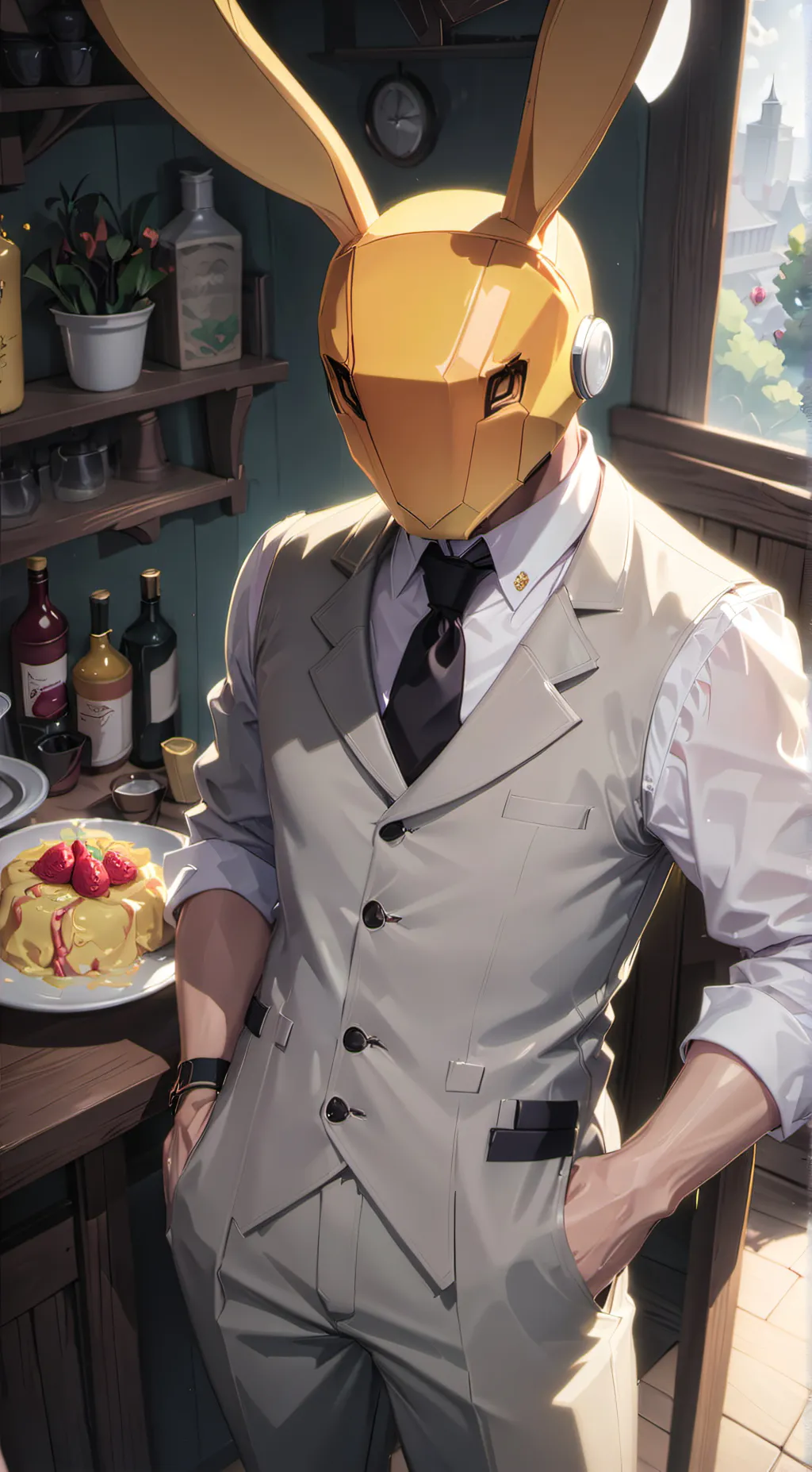 ai character: sussy mako  background