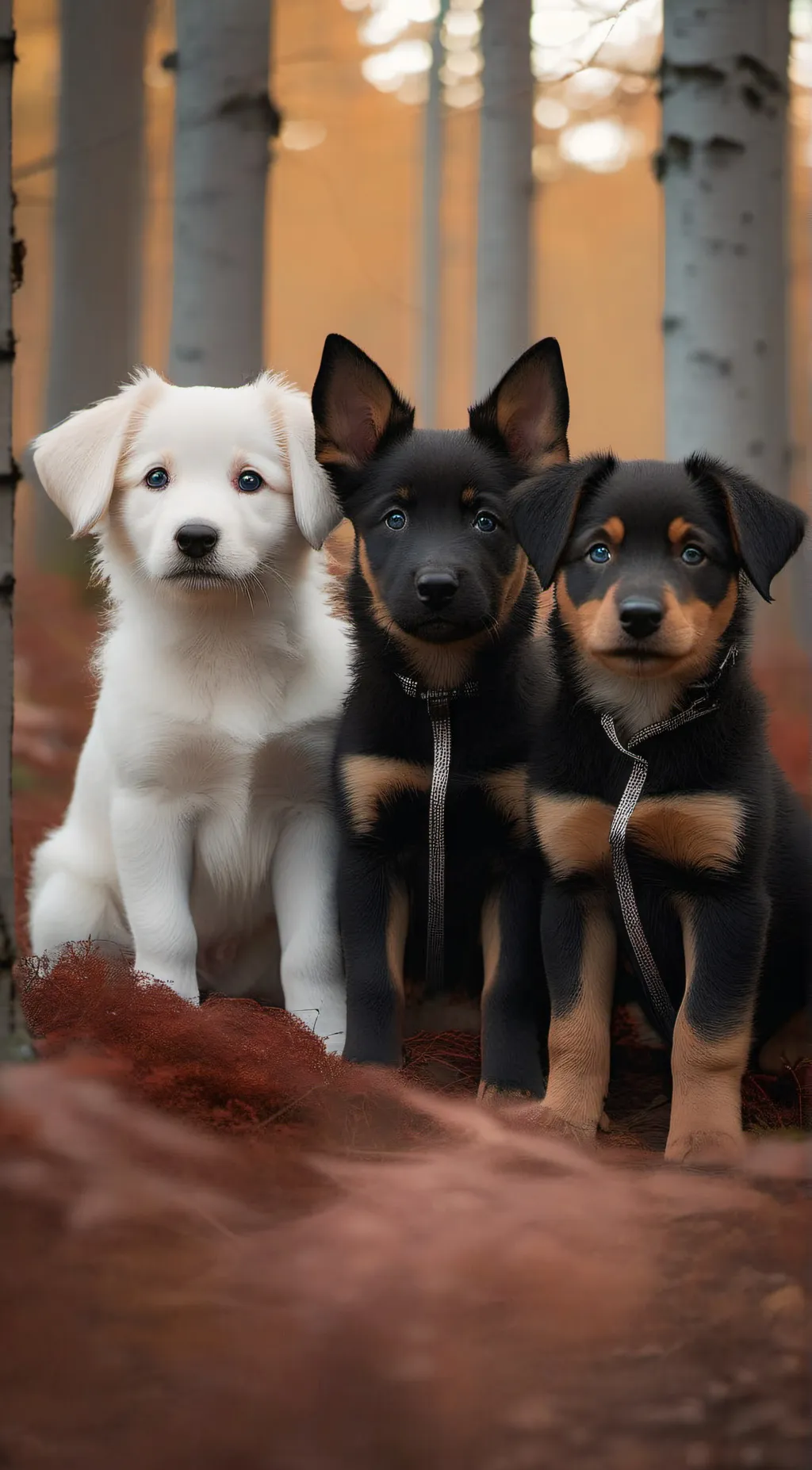 ai character: The 3 pups background