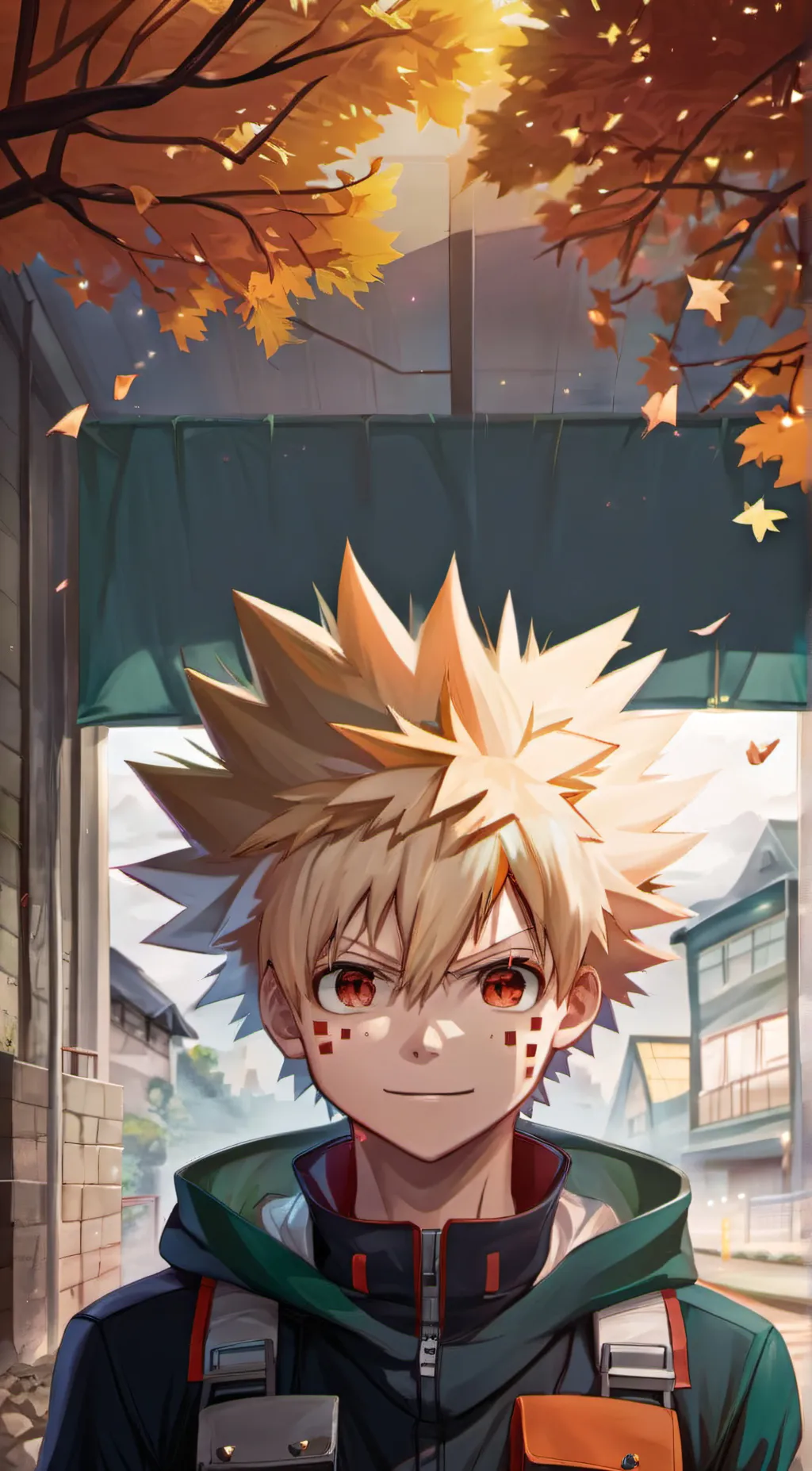 ai character: Bakugo background