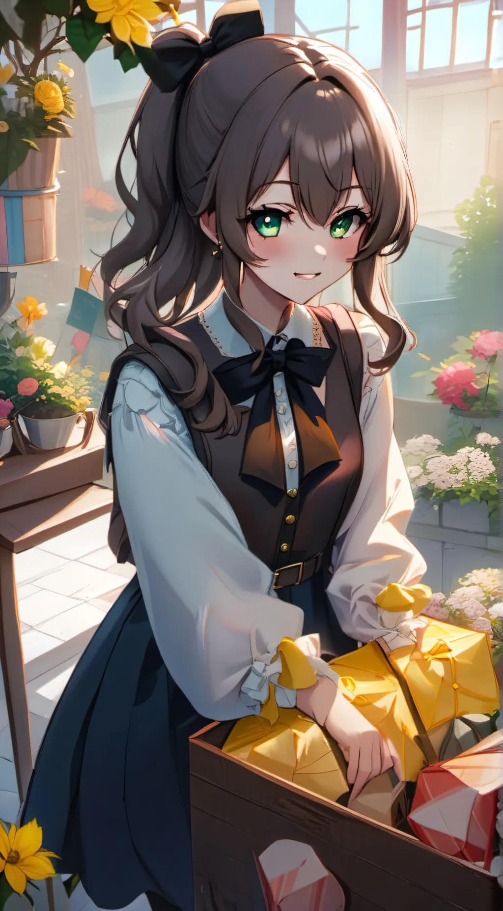 ai character: Kate  background