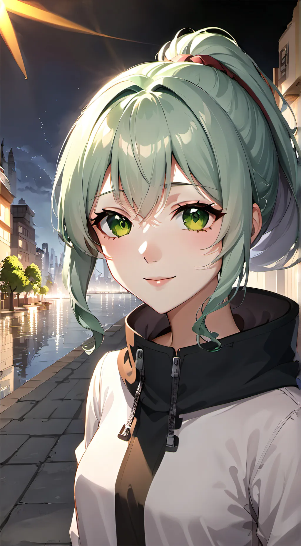 ai character: Jade background