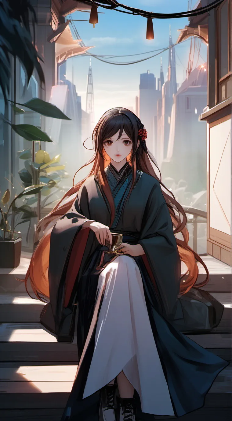 ai character: Rose background