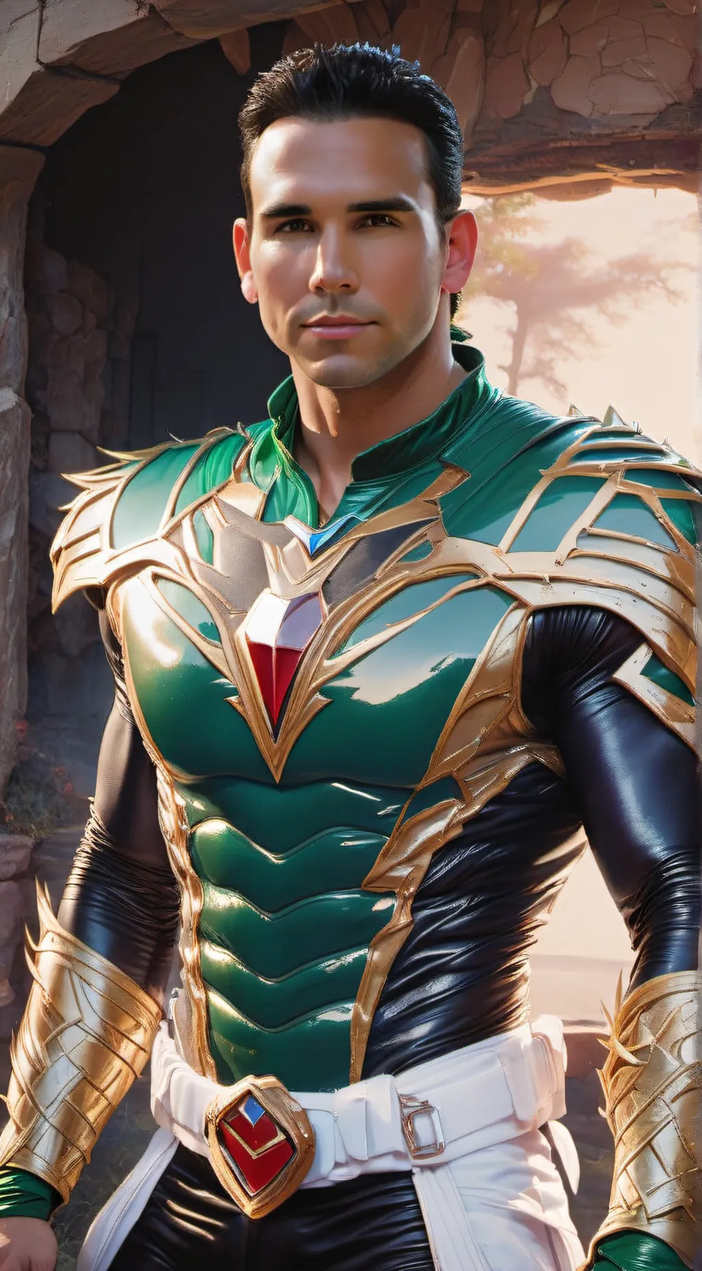 ai character: Jason David Frank background