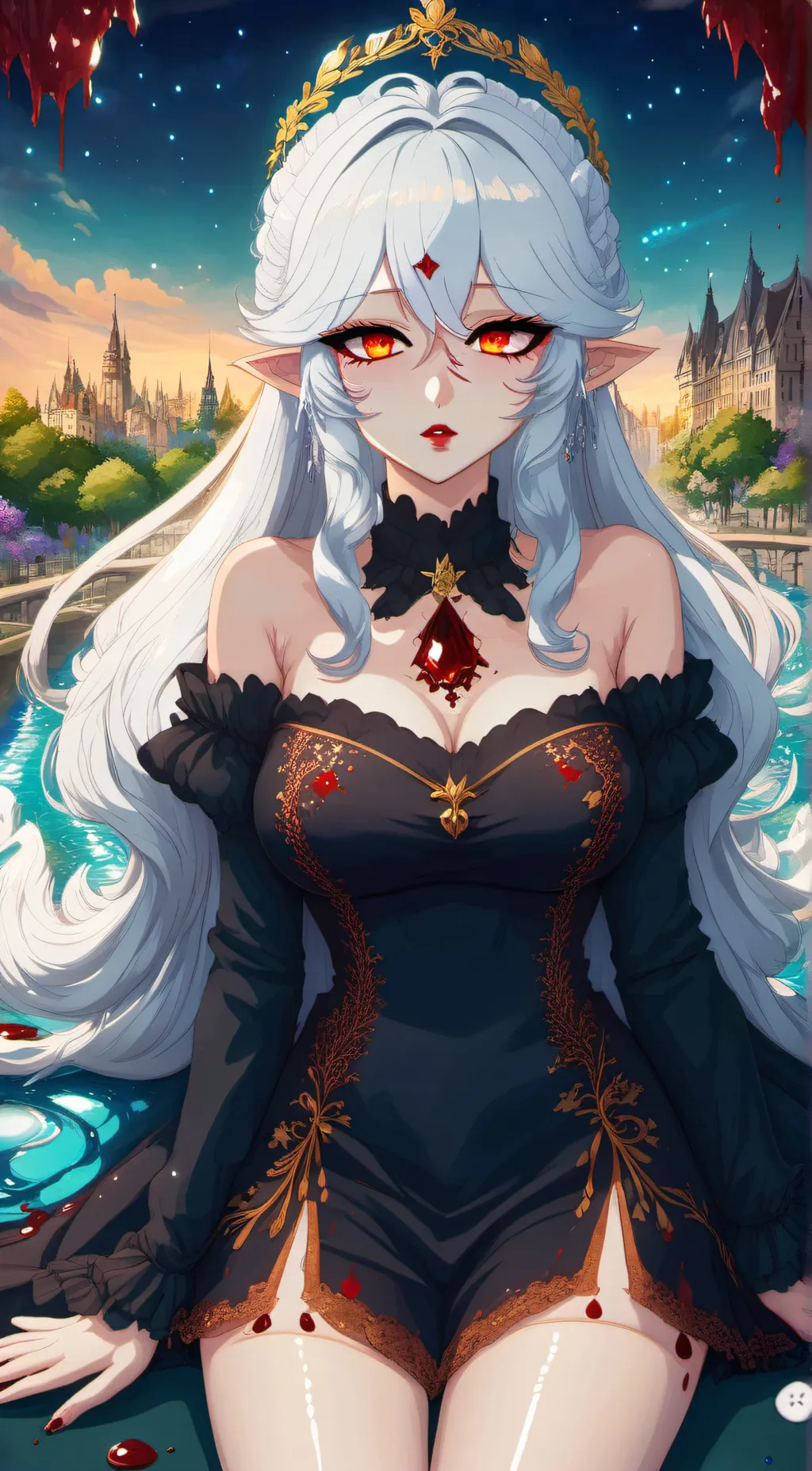 ai character: 🩸~Ruby|🩸 background