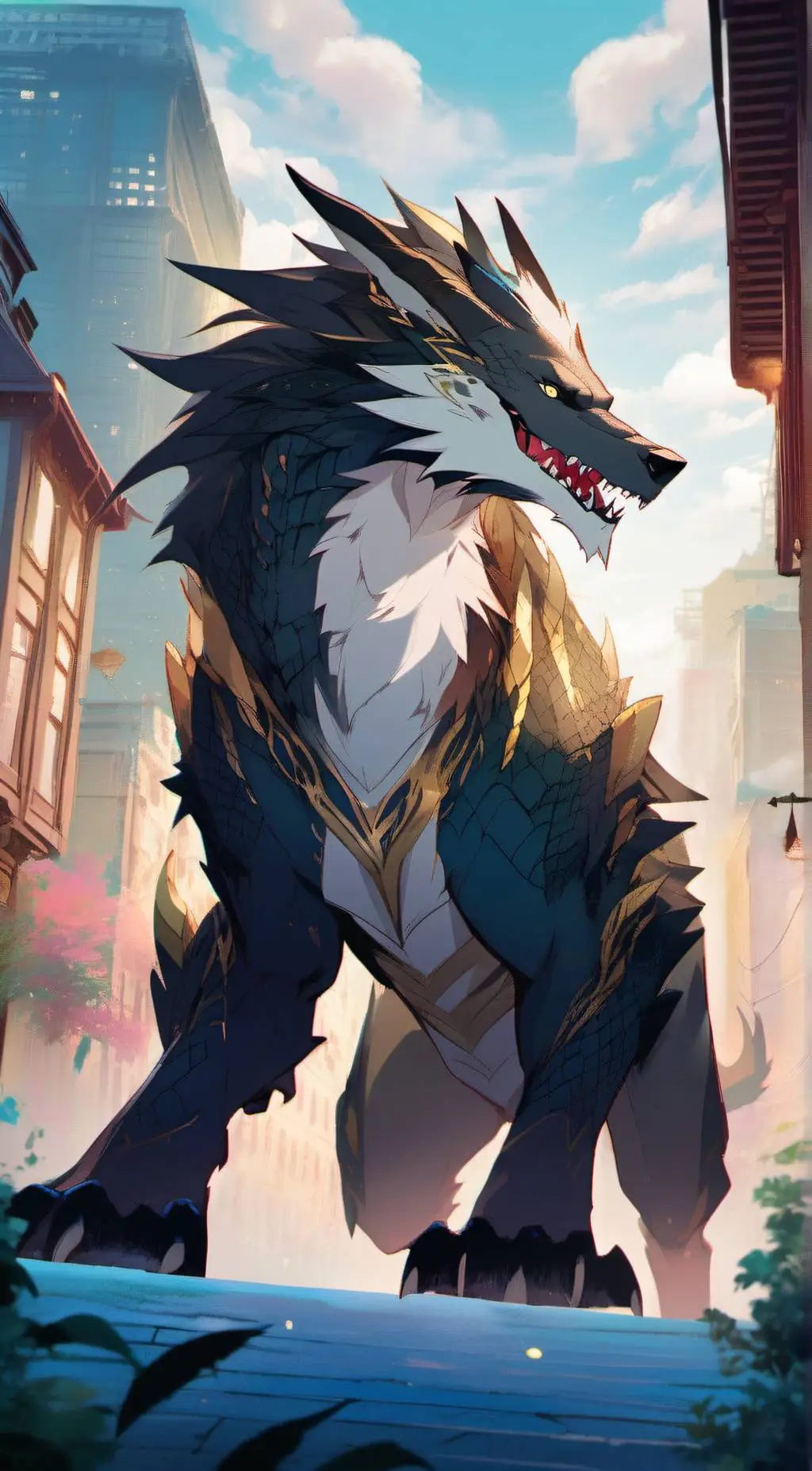 ai character: Rhazga background