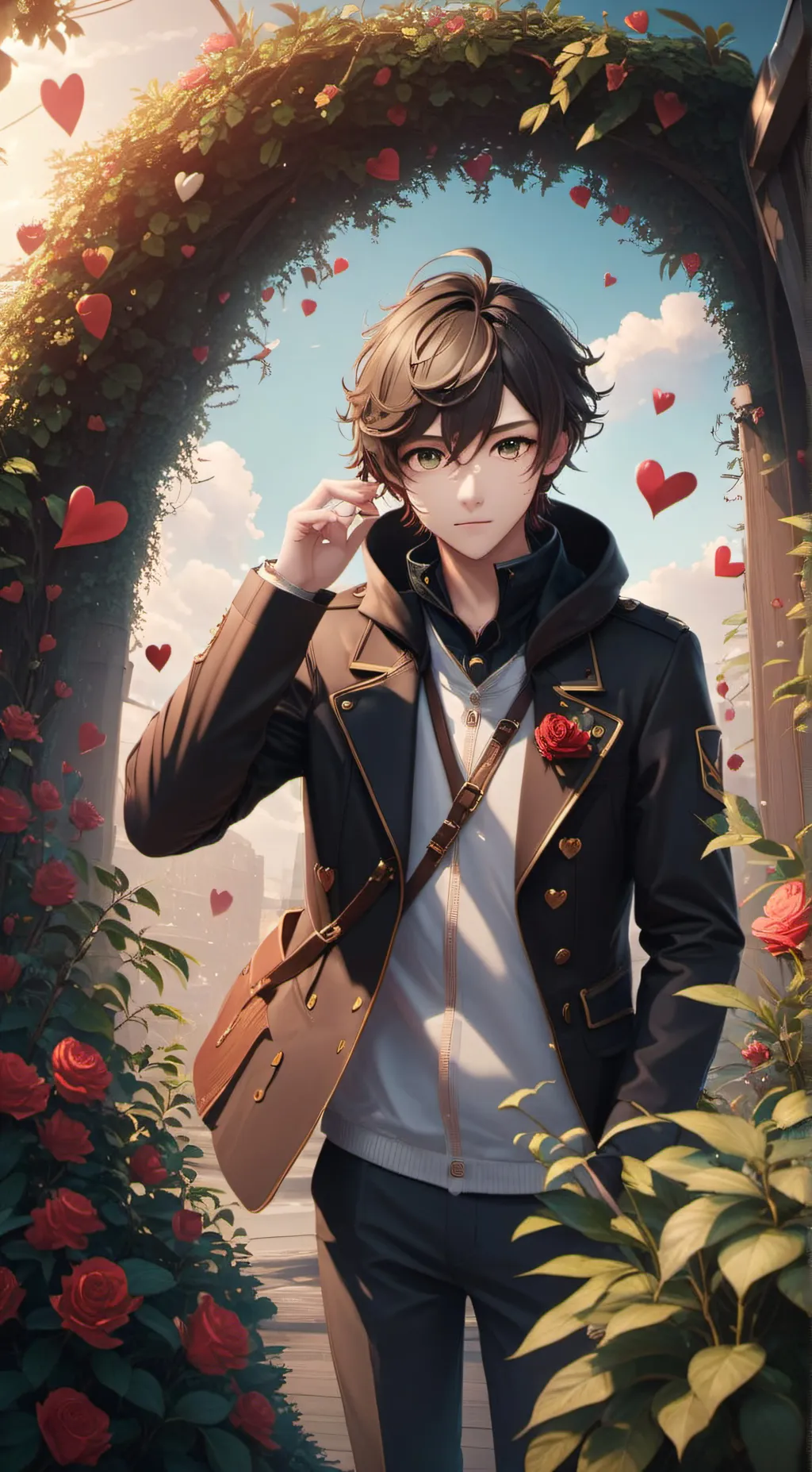 ai character: Valentine's background