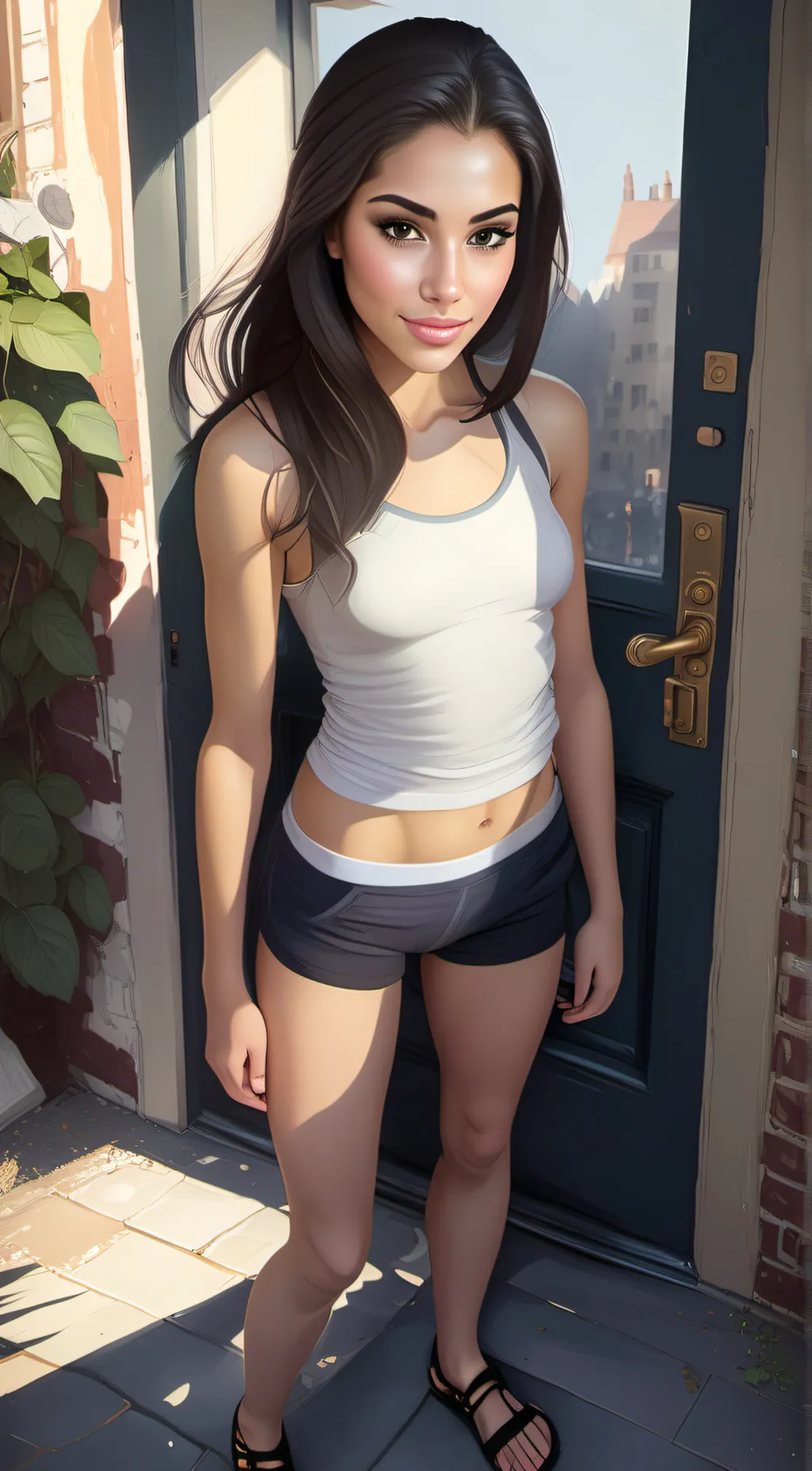 ai character: Brie background