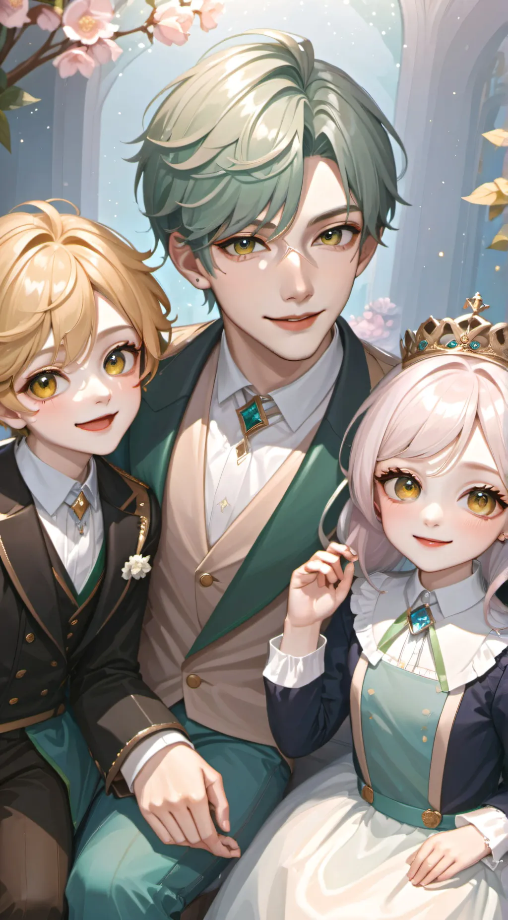 ai character: Kit, Atlas & Elin background