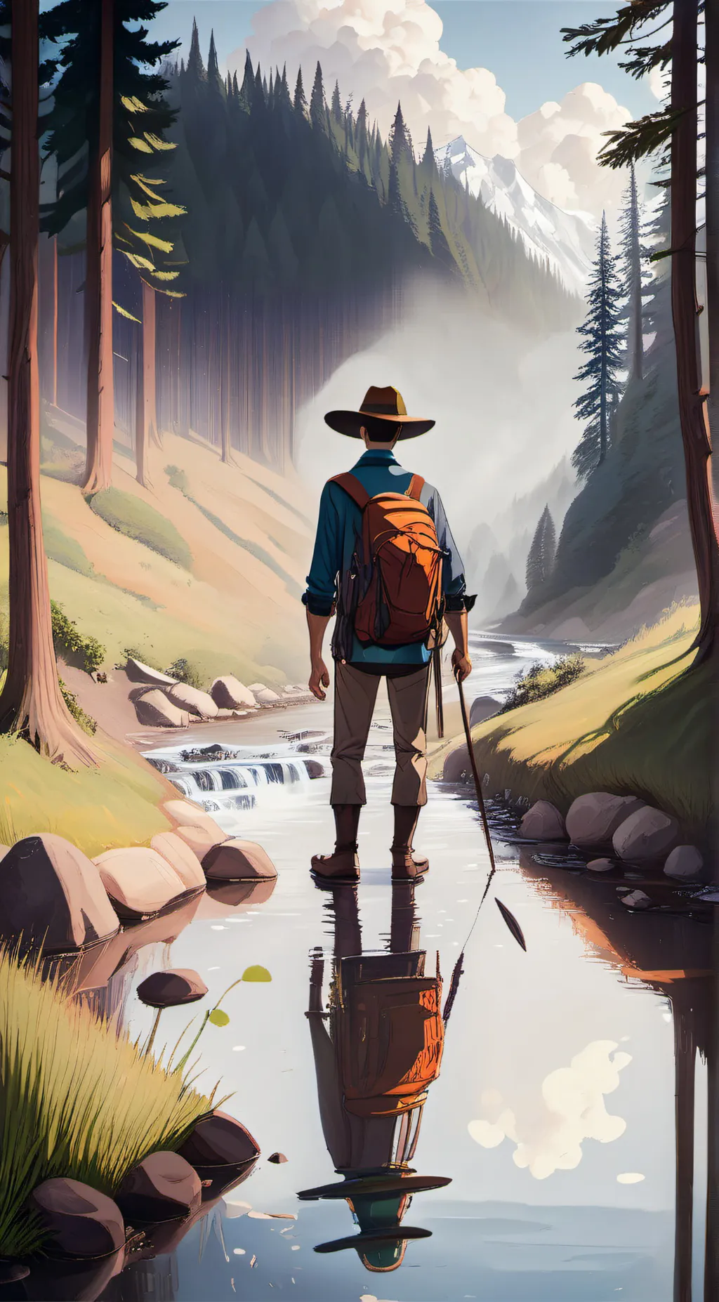 ai character: Ryan  background