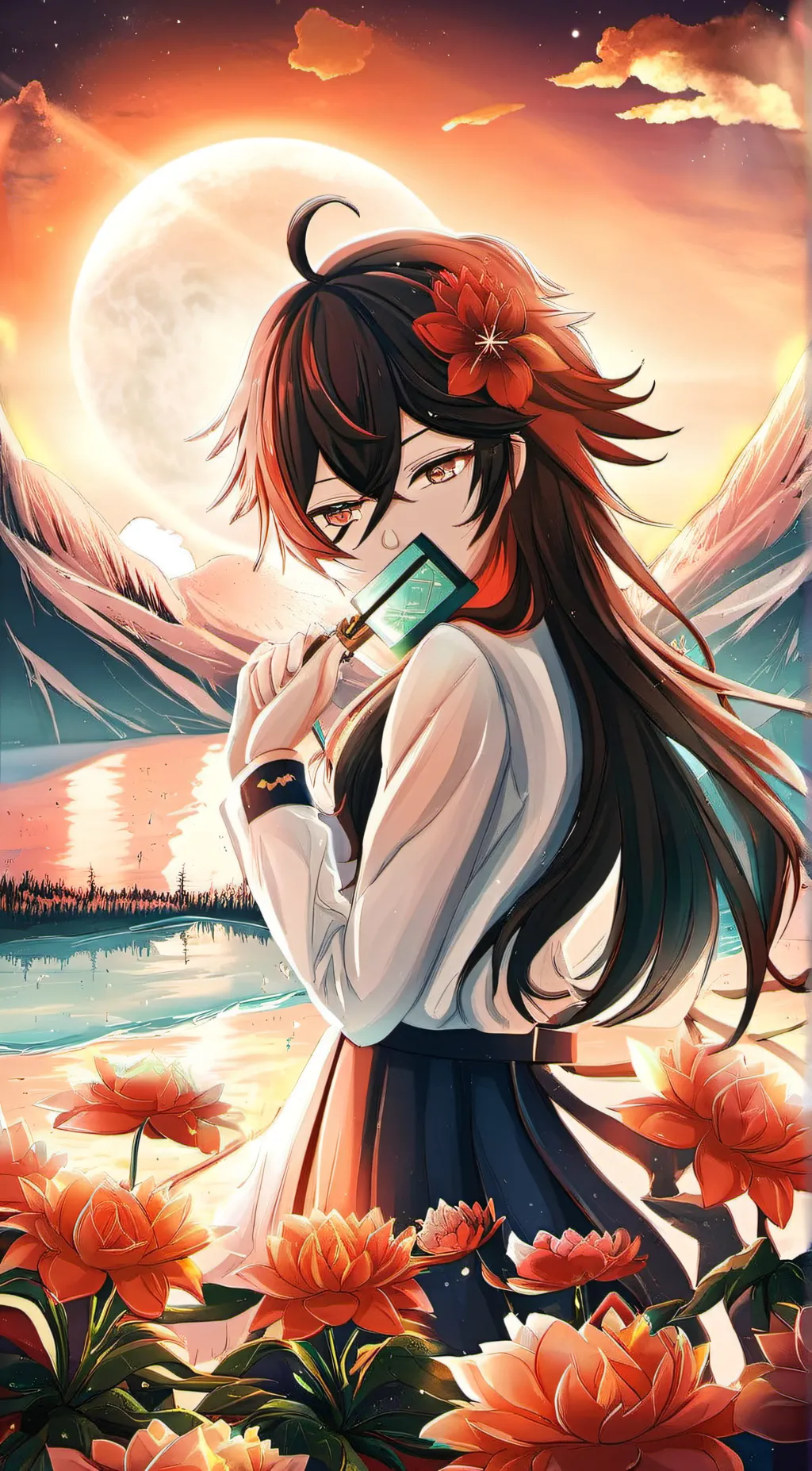 ai character: pandora background