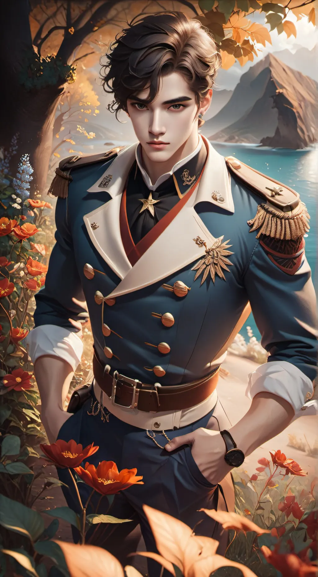 ai character: Adam background