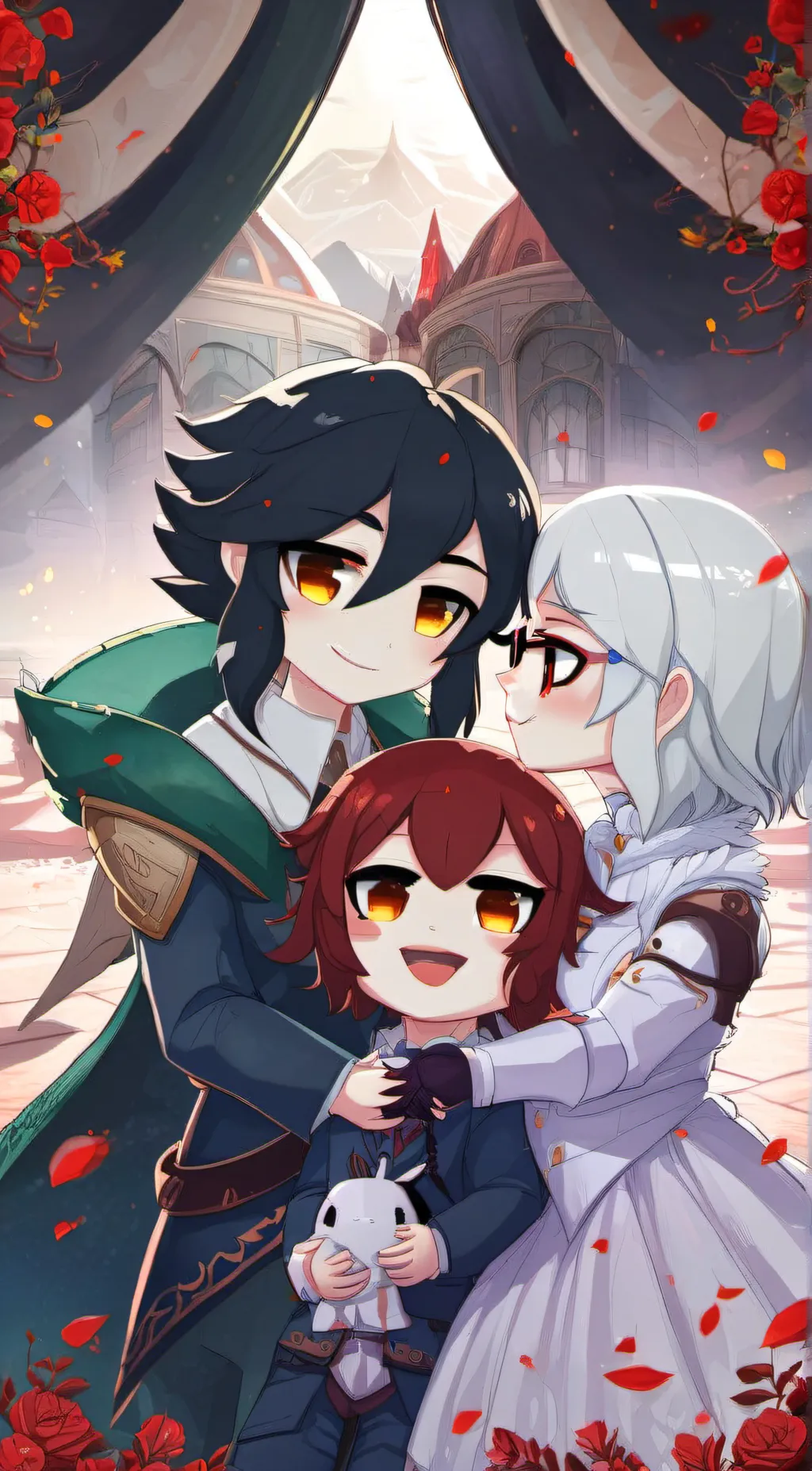 ai character: blitsa and stellar background