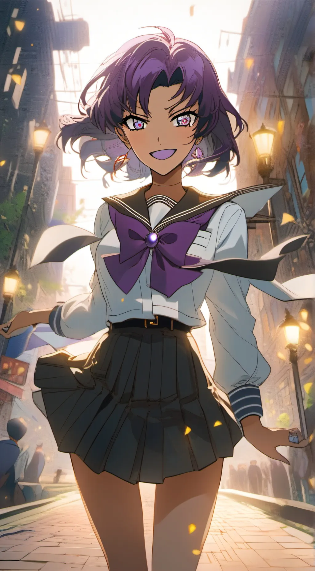 ai character: Power Stone background