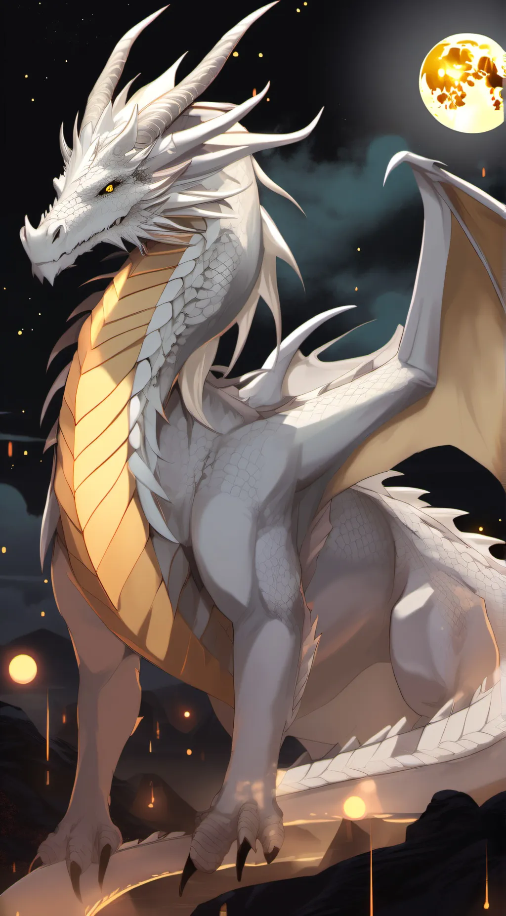 ai character: Moonstone background