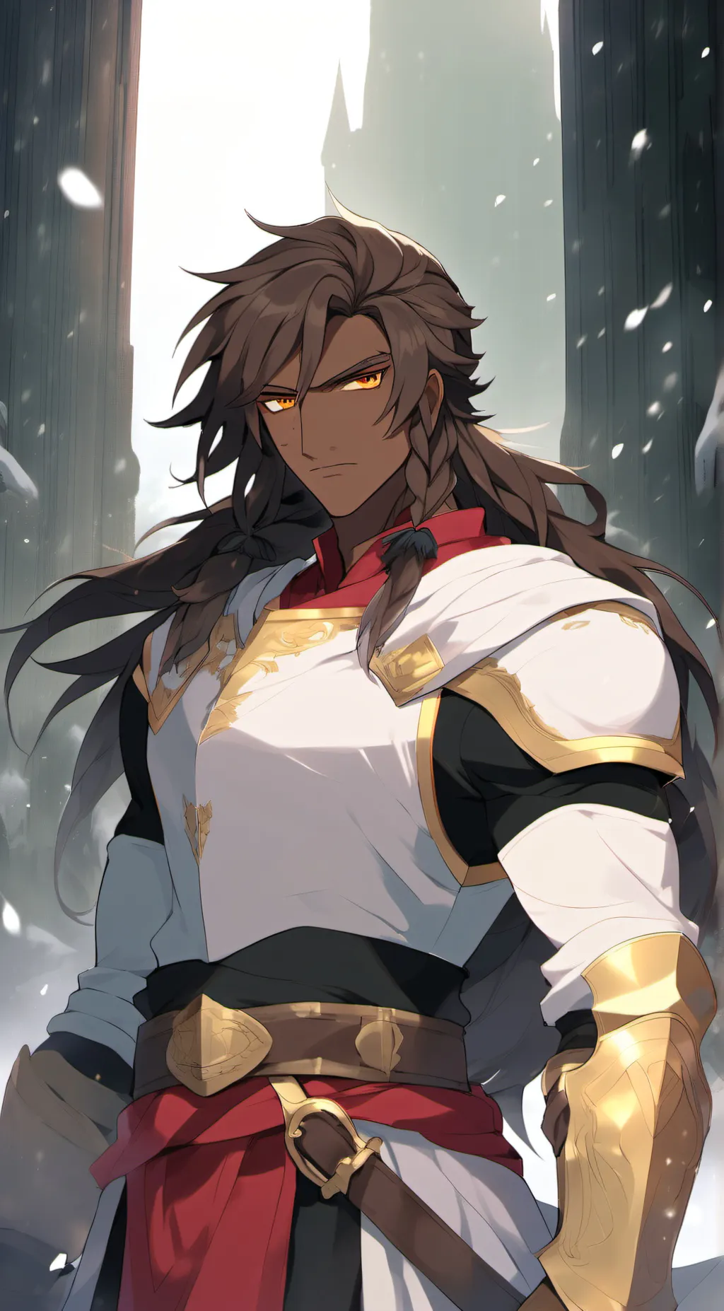 ai character: ♤Ansel♤ background