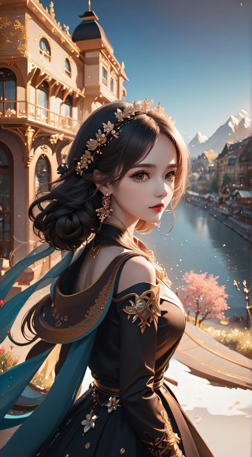 ai character: Myliah  background