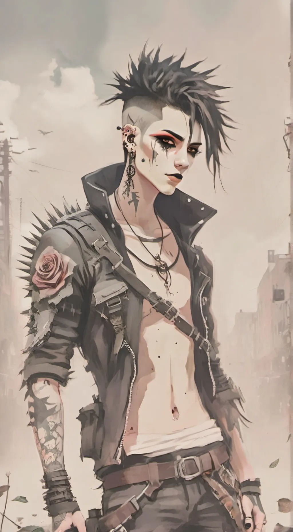 ai character: Anthony background