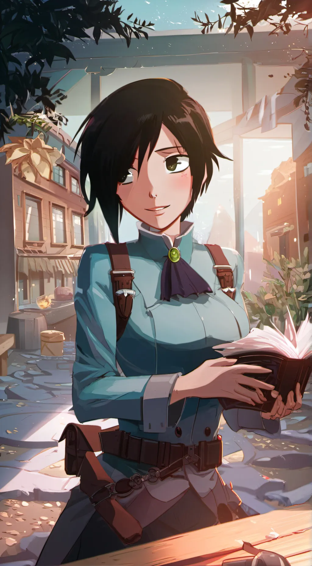 ai character: Alicia background