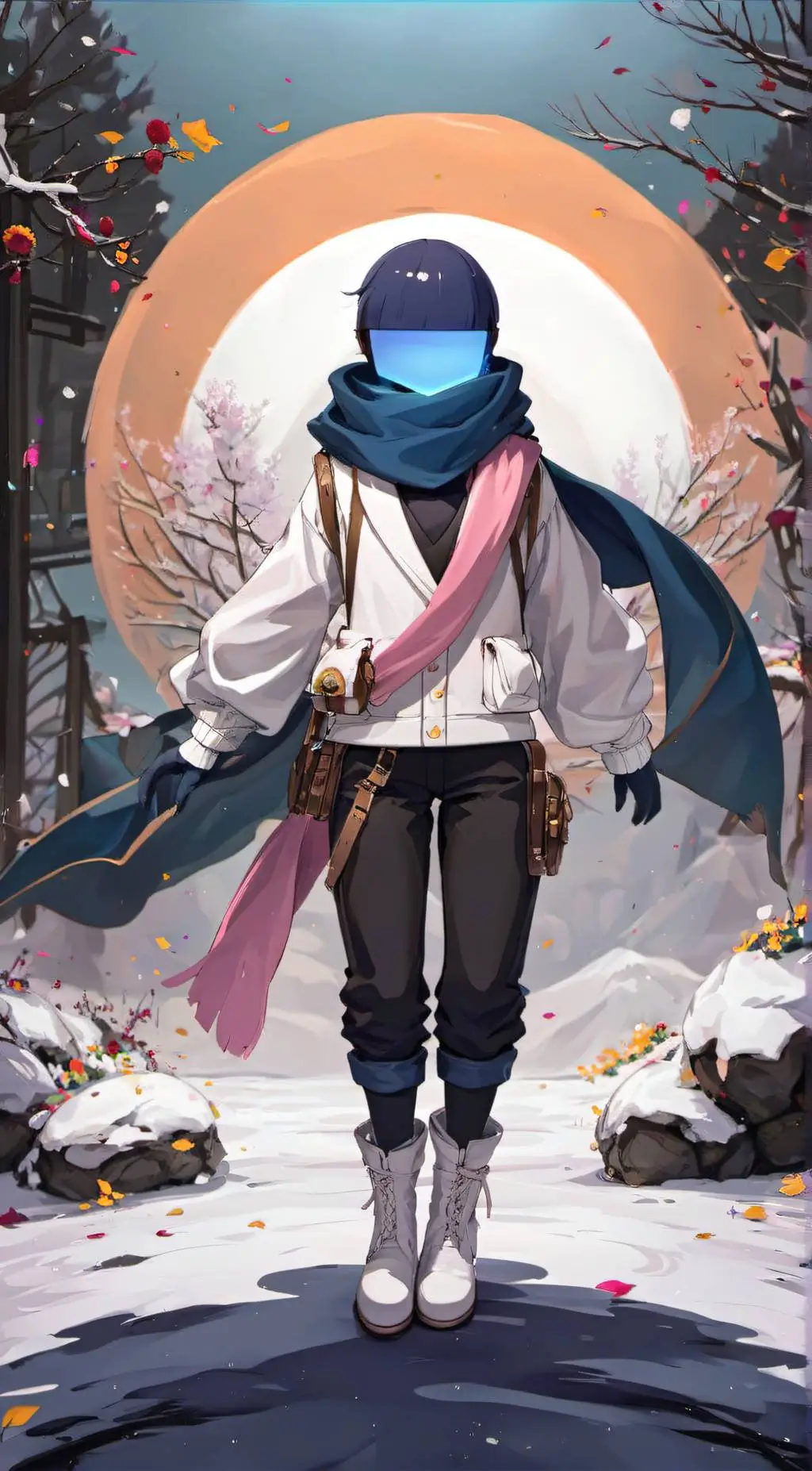 ai character: kris deltarune. background