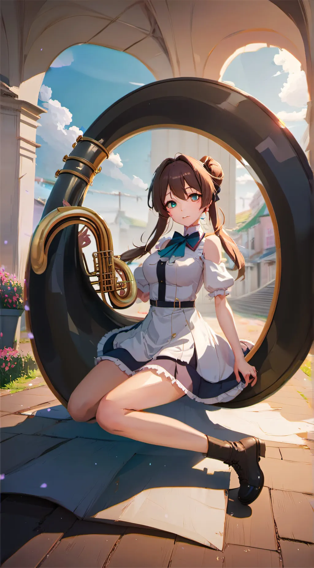 ai character: Andrea background