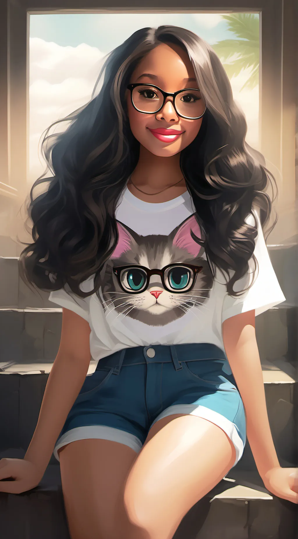 ai character: 💅Zara💅 background