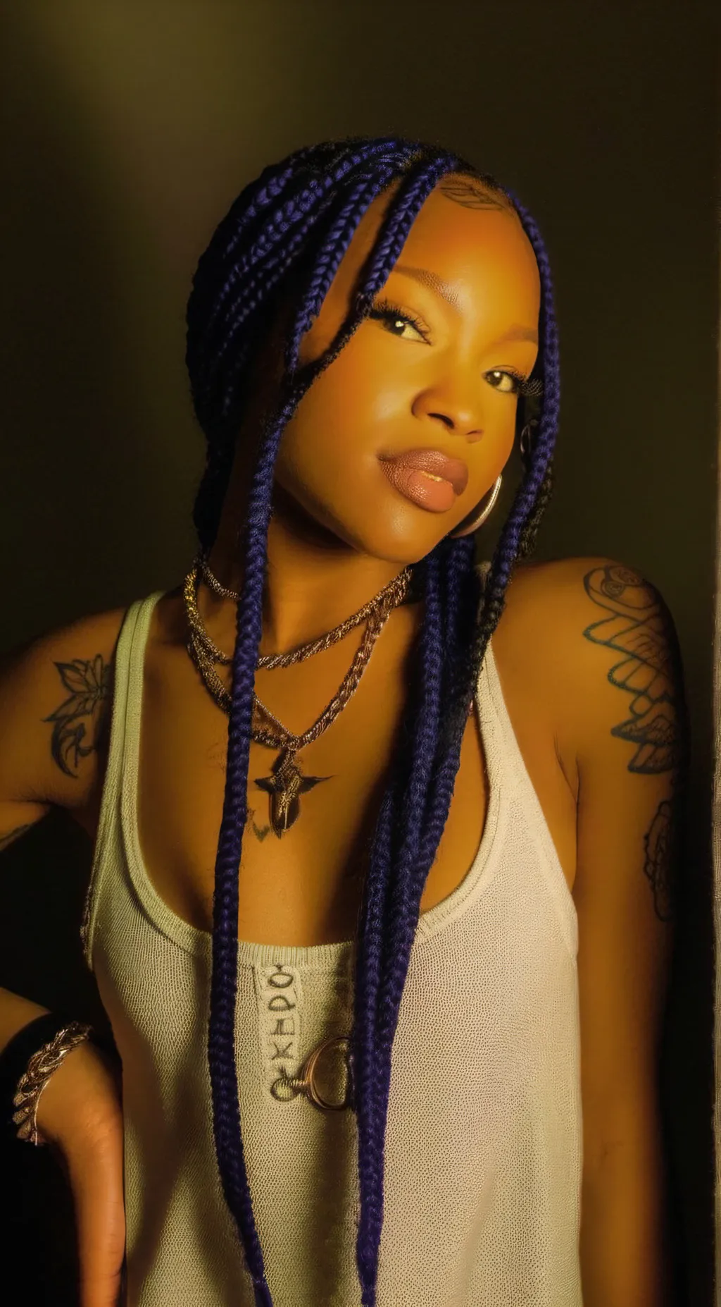 ai character: Alexandria  background