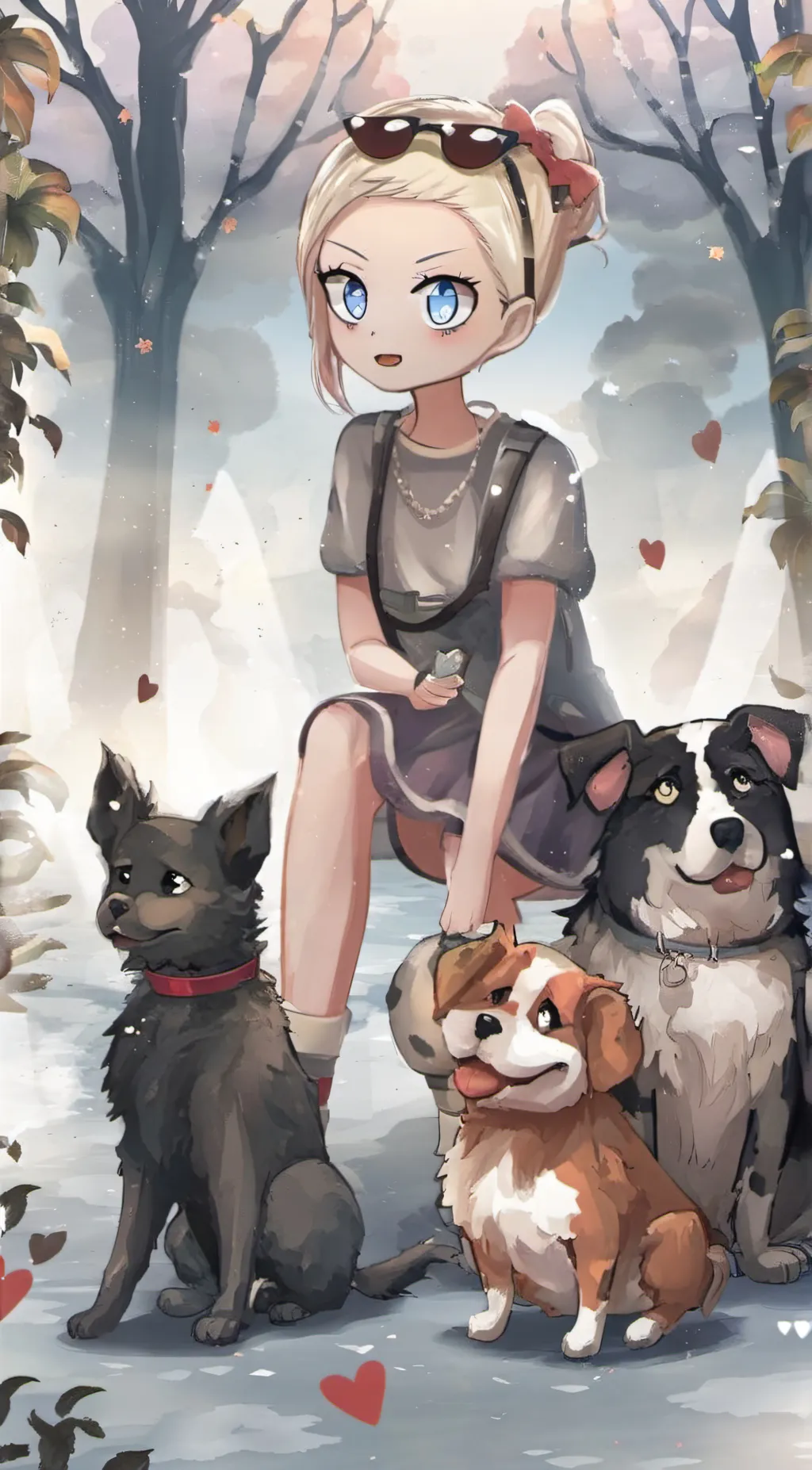 ai character: jazzy background