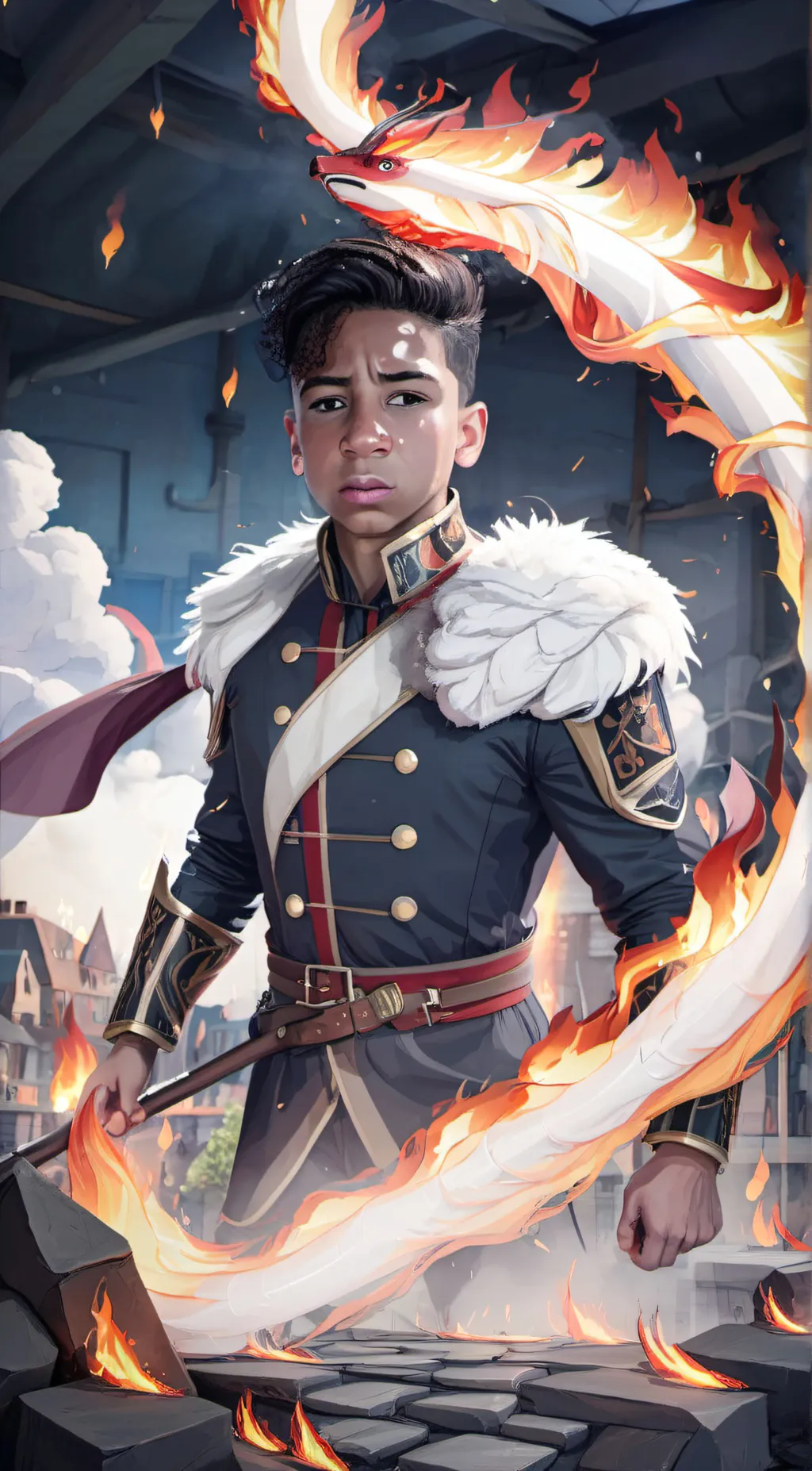 ai character: Lagavin background