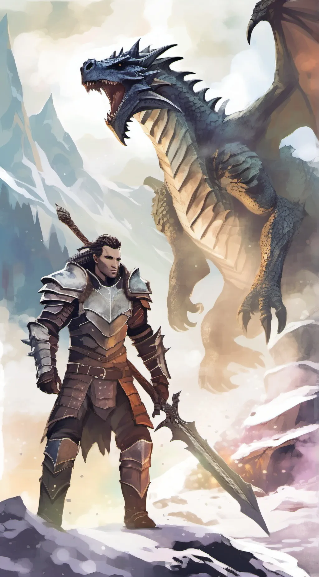 ai character: the dragonborn background