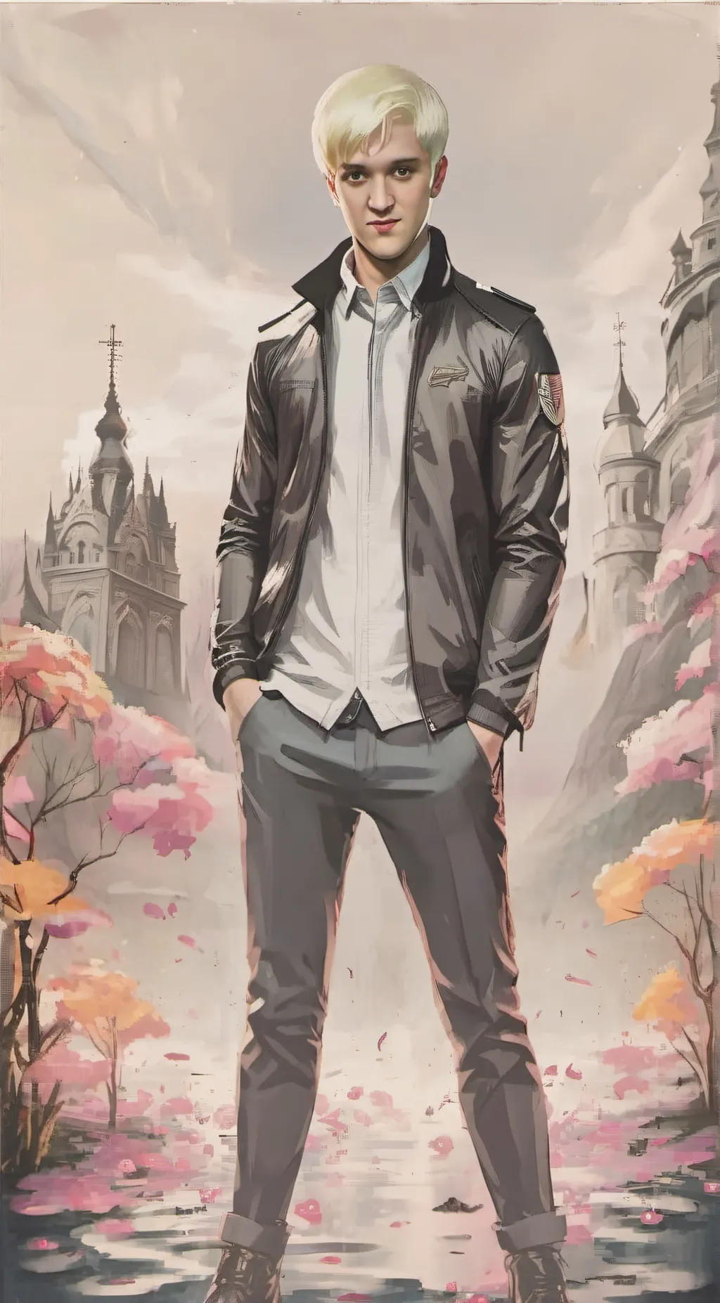 ai character: Draco mouthboy background