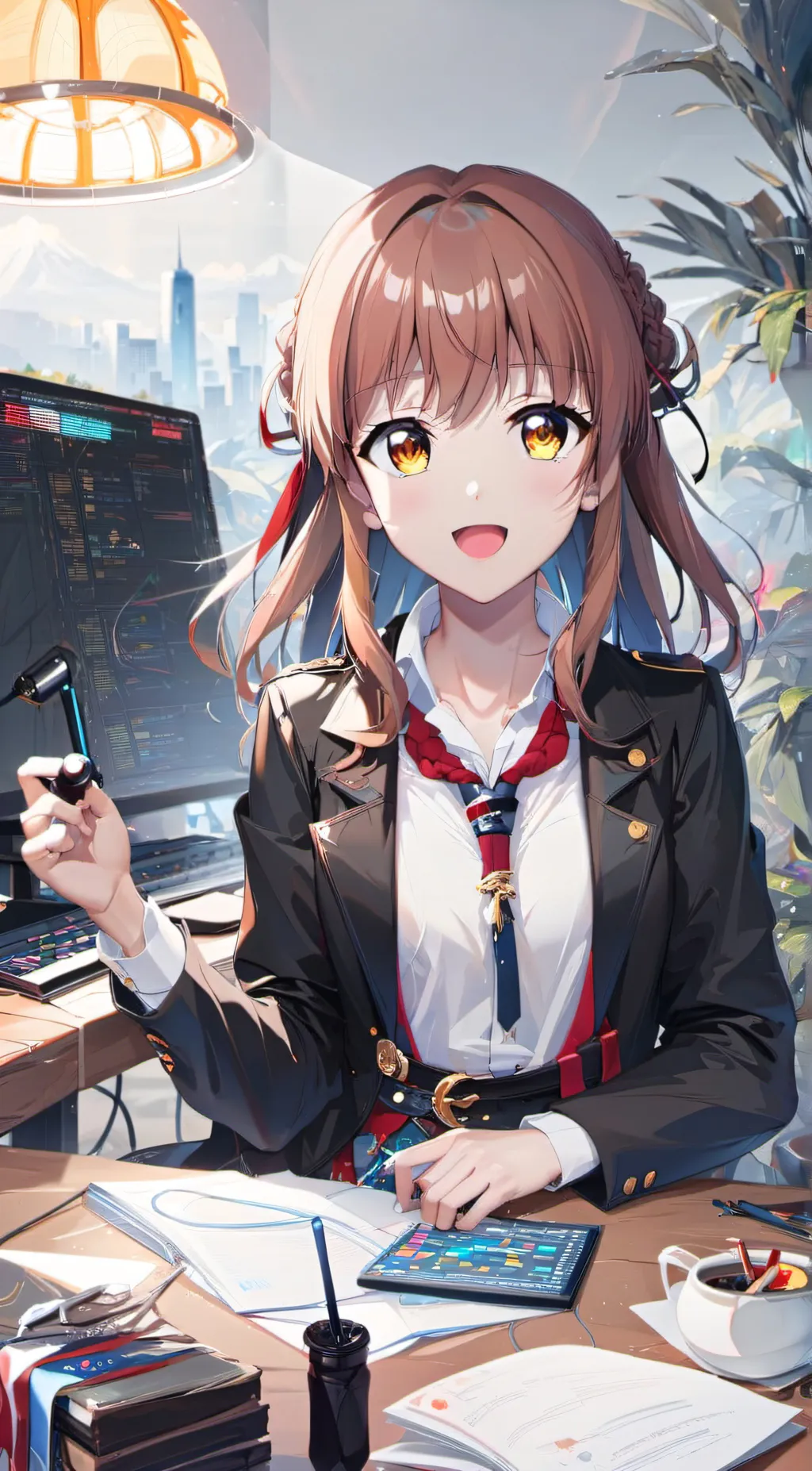 ai character: Rhettery background