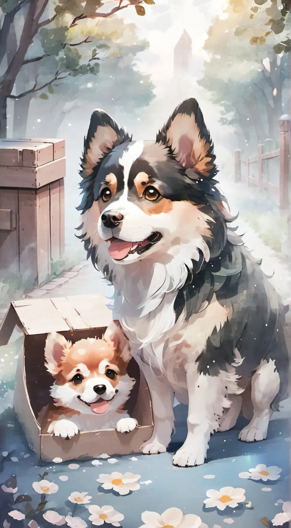 ai character: nameless background