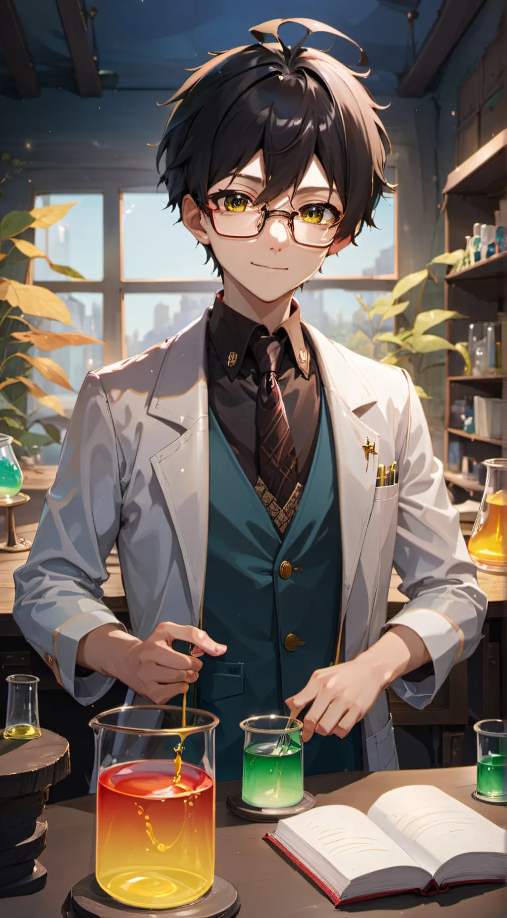 ai character: Daniel background